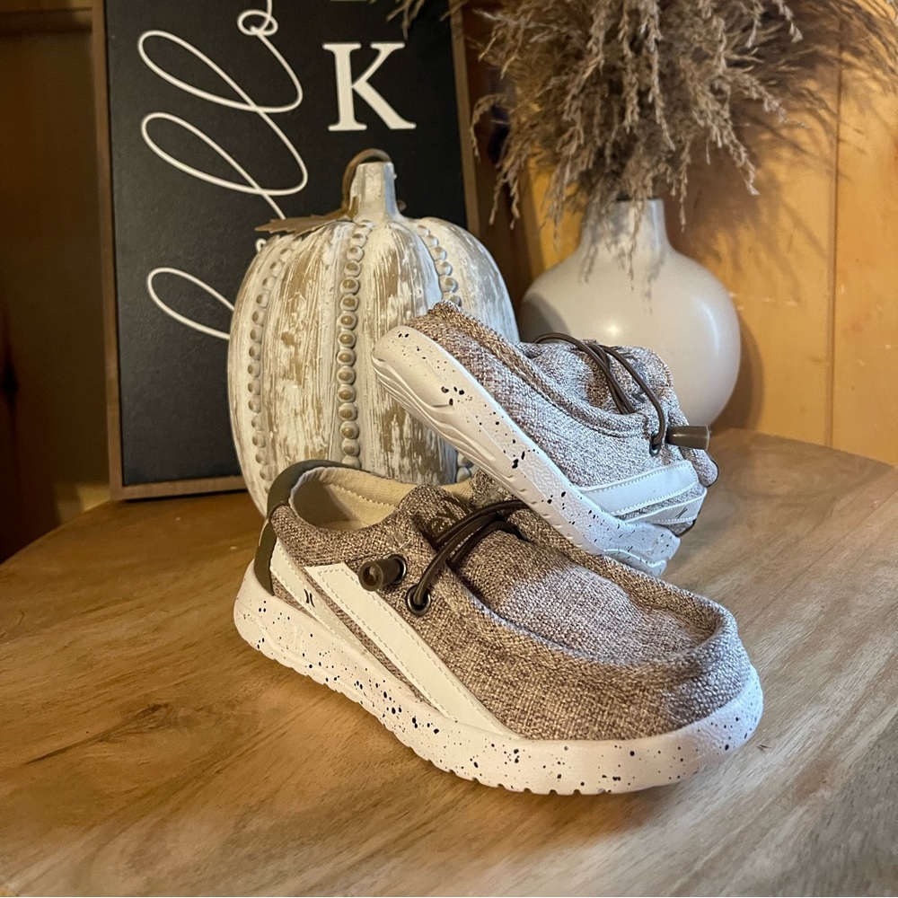 Toddler boys Hurley boat shoes